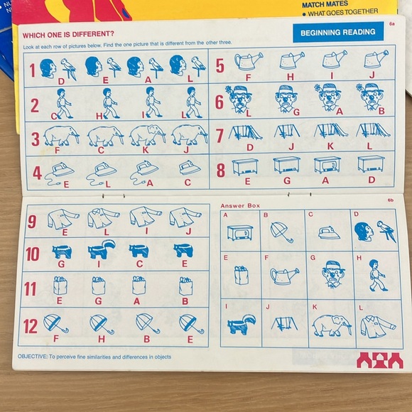 Vintage Discovery Toys 'Think-It-Through Tiles - Picture 5 of 9